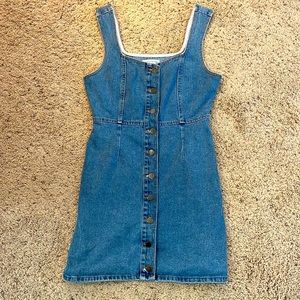 UO Jean mini dress